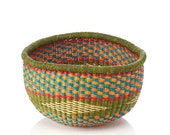 Round Tembe Basket-Fair Trade