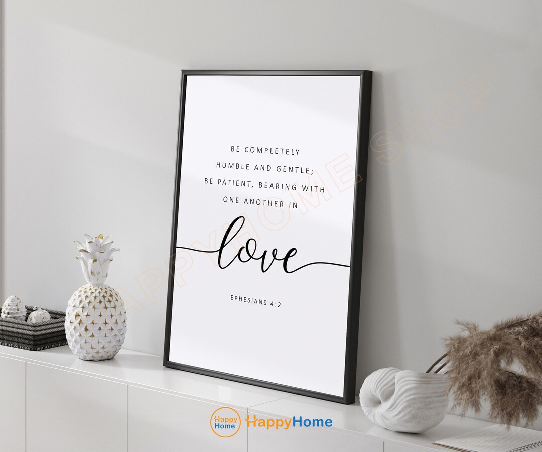 Be completely humble and gentle {Poster} Be completely humble and gentle {Poster}