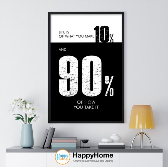 Poster Motivazionale Su Tela Da Parete Di Arte Imprenditore Di Successo