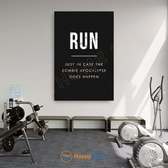Motivation For Running - Zombie Apocalypse T Shirt, Original Motivation For Running - Zombie Apocalypse T Shirt, Original