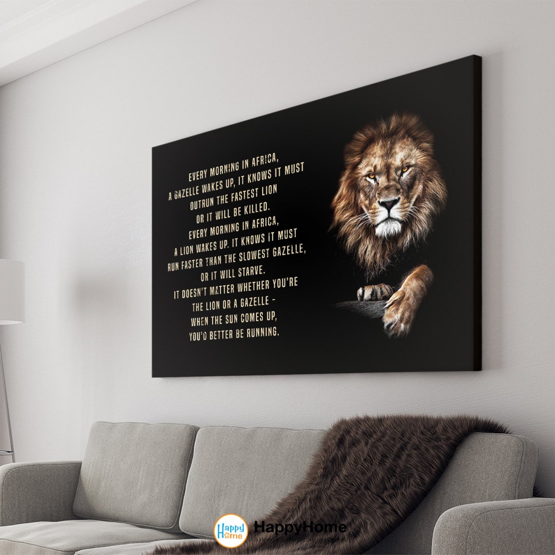Stampa Su Tela Motivazionale - Dieci Cose Che Richiedono Zero Talento, Poster Ispirazionale Per Ufficio E Camera - 3