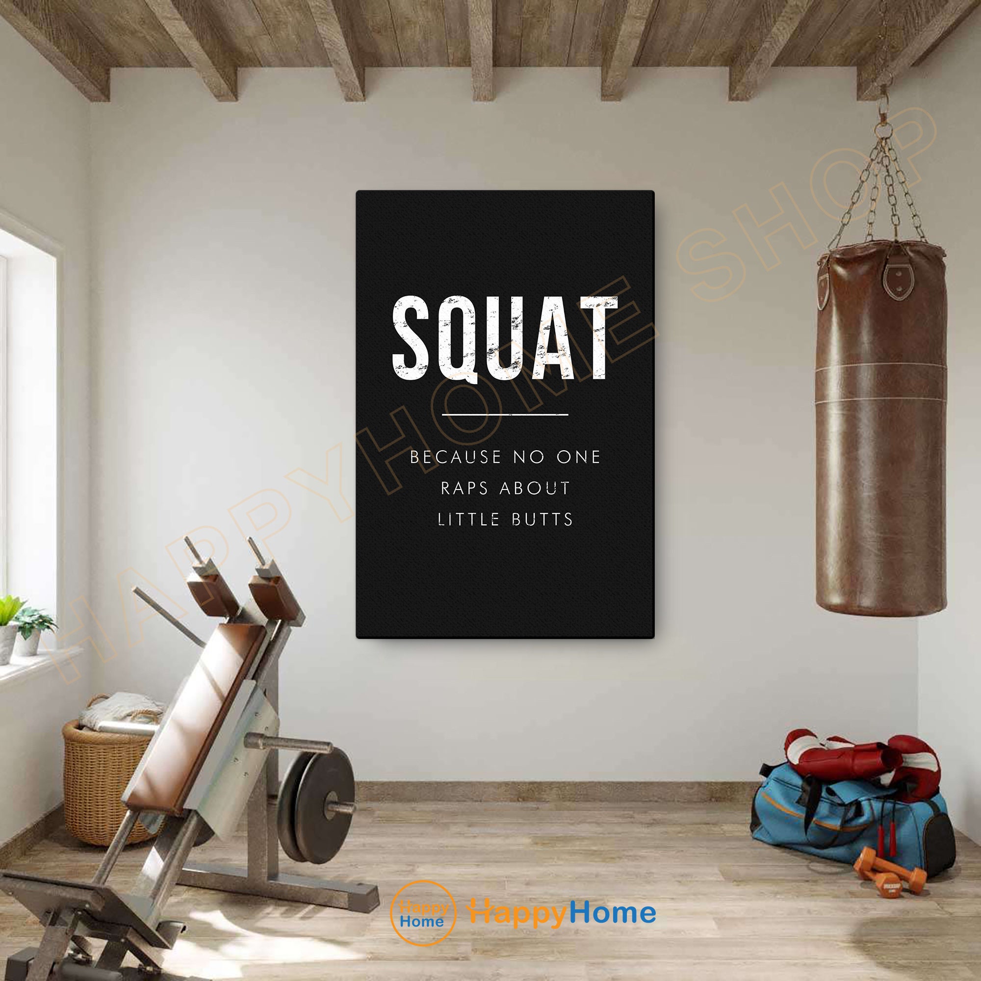 Poster Motivazionale Su Tela Ploceiny 30x38 Cm - Decorazione Da Parete Con Citazione Ispiratrice Per Ufficio, Palestra, Camera Da Letto - Idea Regalo Uomo