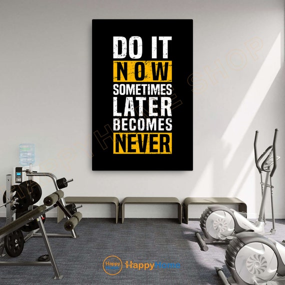 Exercise room wall decor hotsell