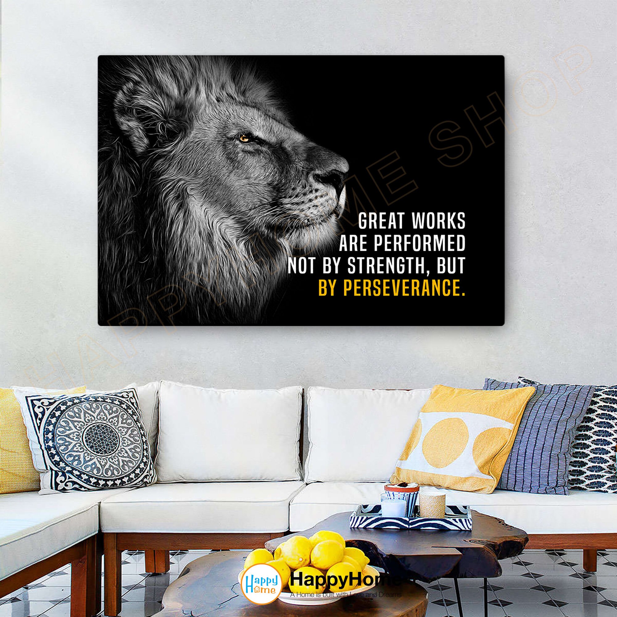 Panther Print, Stampa artistica da parete su tela, bella arte