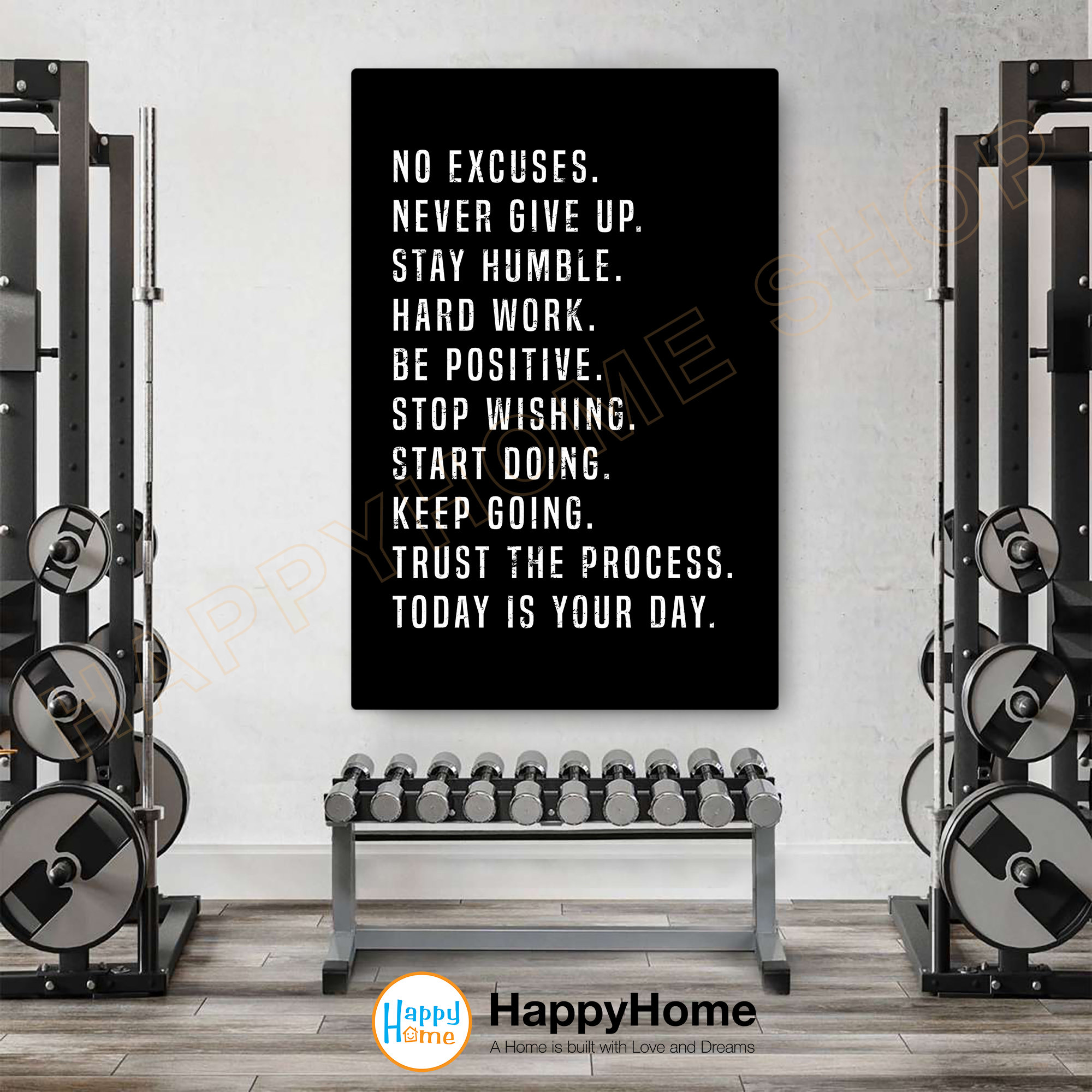 Home gym art ideas sale