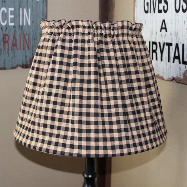 Primitive Lamp Shade Cover, large