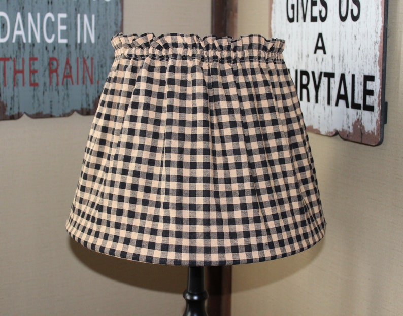 Primitive Lamp Shade Cover