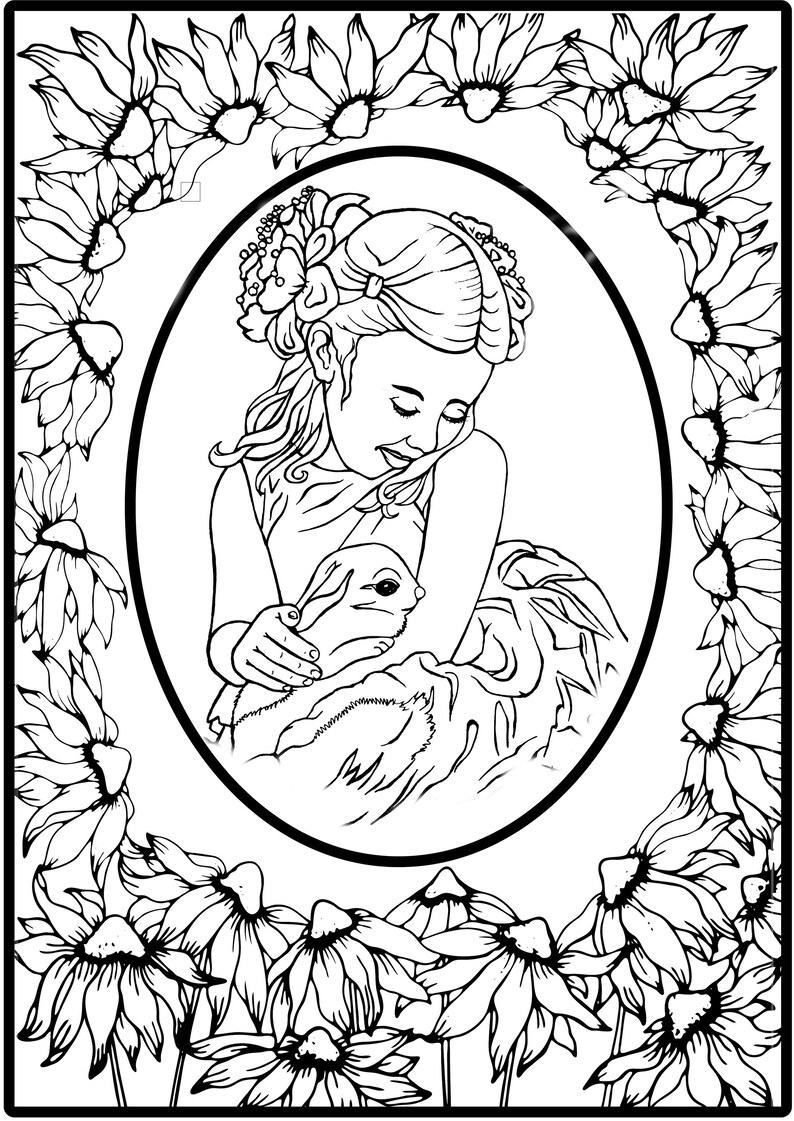 Personalized coloring book custom coloring pages with your Etsy