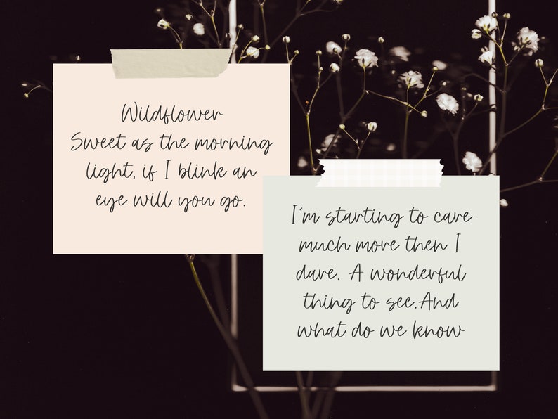 Proposal Font - Handwritten Font Goodnotes Fonts | Boho Font | Cursive Font | Handwriting Fonts | Modern Script Font | Procreate Font image 5