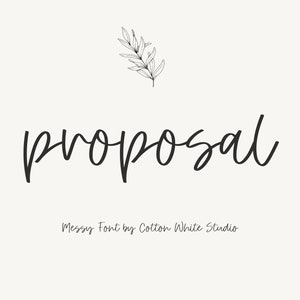 Vorschlag Schriftart - Handgeschriebene Schriftart Goodnotes Schriftarten | Boho Schrift | Schreibschrift | Handschrift Schriftarten | Moderne Schreibschrift | Procreate Schriftart