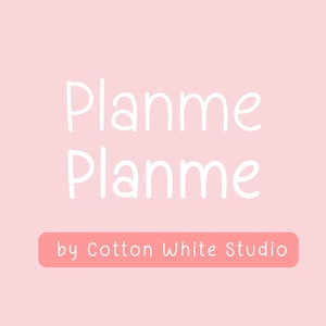 Planme handgeschriebene Schrift | Goodnotes-Schriftarten | Canva Schriftarten | Procreate Schriftarten | Niedliche Schriftarten | Planer Schriftarten | Handgeschrieben | Schreibschrift