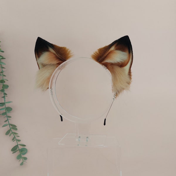 Realistic red Fox ears