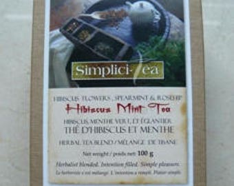 Hibiscus Mint Medley Herbal Tea