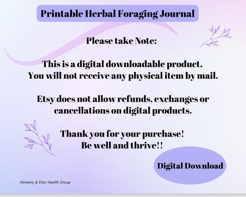 Herbal Foraging Journal: Printable, Fillable Worksheets for Herbal ...