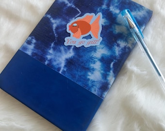 You Go Gill Goldfish Water-Resistant Sticker – 2” x 2”