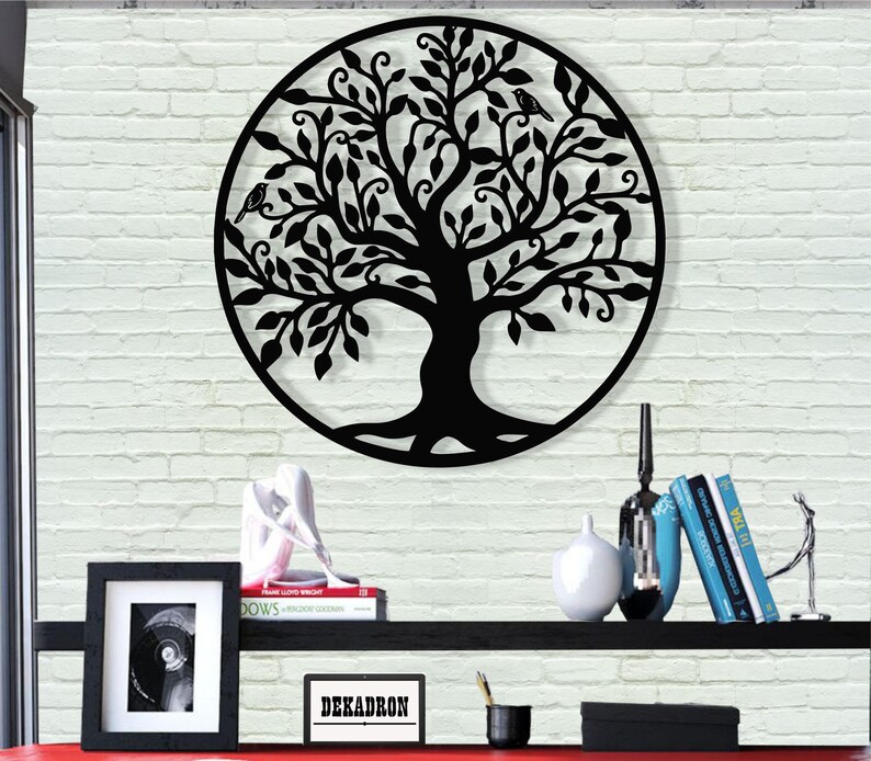Metal Wall Art Tree Of Life Family Sign Decor Interior Decoration Wedding Gift Steel - Family Wall Sign Canada Metal Wall Art Tree Of Life Family Sign Decor Interior Decoration Wedding Gift Steel - Family Wall Sign Canada