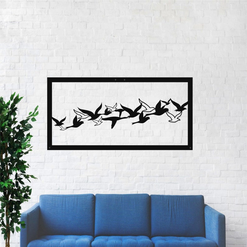 Metal Wall Art Metal Bird Wall Art Metal Wall Decor Etsy