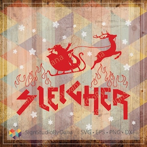 natal svg, natal, sleigher, sleigher svg, rock n roll natal, heavy metal natal, papai noel svg, papai noel, svg, baixar, arquivo de corte