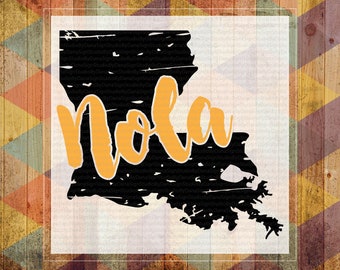 louisiana svg, louisiana, nola svg, nola, new orleans, digital download, cajun, southern, svg, new olreans svg, cajun svg, cut file, grunge