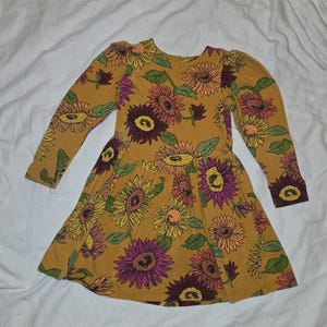 90s Sunflower Dress - Etsy
