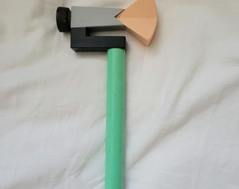 ULTRA Rare Vintage Memphis Style Hammer by Koyo Sangyo Japan 1980s Rare Postmodern Hammer