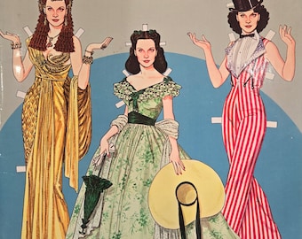 1981 Vivien Leigh Paper Dolls in color von Tom Tierney