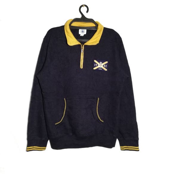 J.Press, Vintage J Press sweatshirt pullover half zipper