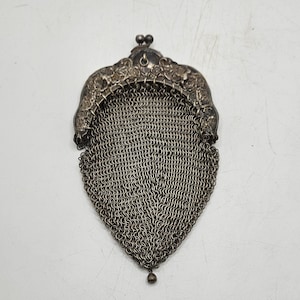 Early 1900&#39;s German Chain Mail Small Coin Purse