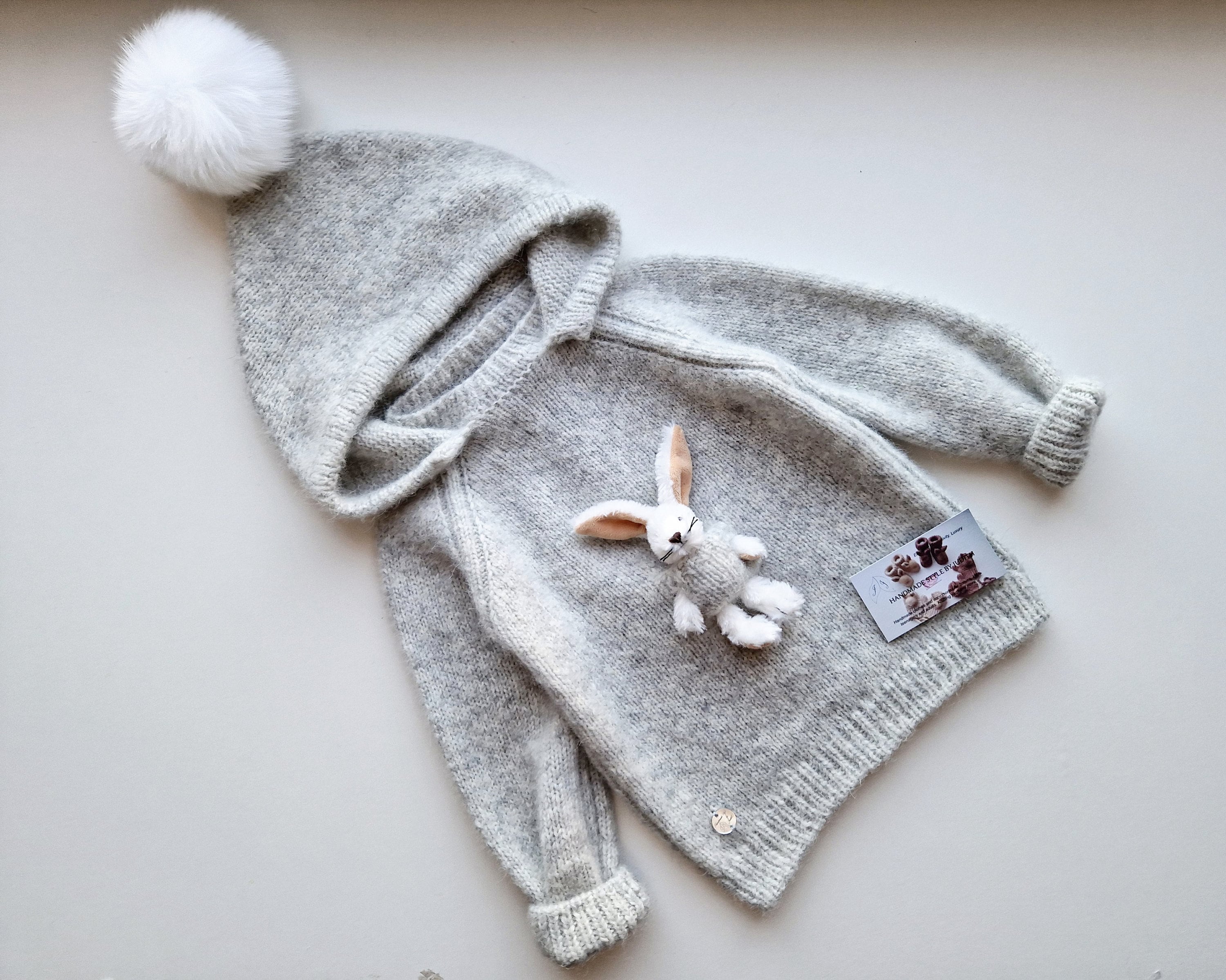 Girls bunny jumper sale