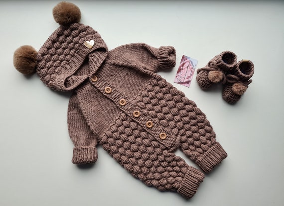 Combinaison en Tricot pour Bébé – Pour Les Petits