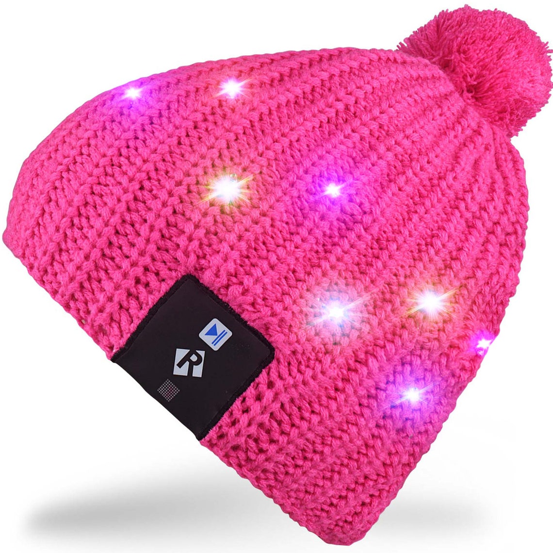Colorful LED Light Up Hat Beanie Knit Cap Unisex Sweater Hat Etsy
