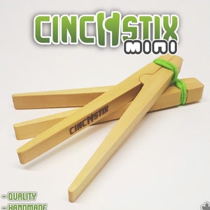 CinchStix Mini, Kids Chopsticks, Fun, Easy Chopsticks, 4pair, Training Learning Helper image 1