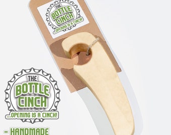 BOTTLECINCH - Bottle Opener, Maple - by CinchStix...Opening is a Cinch!