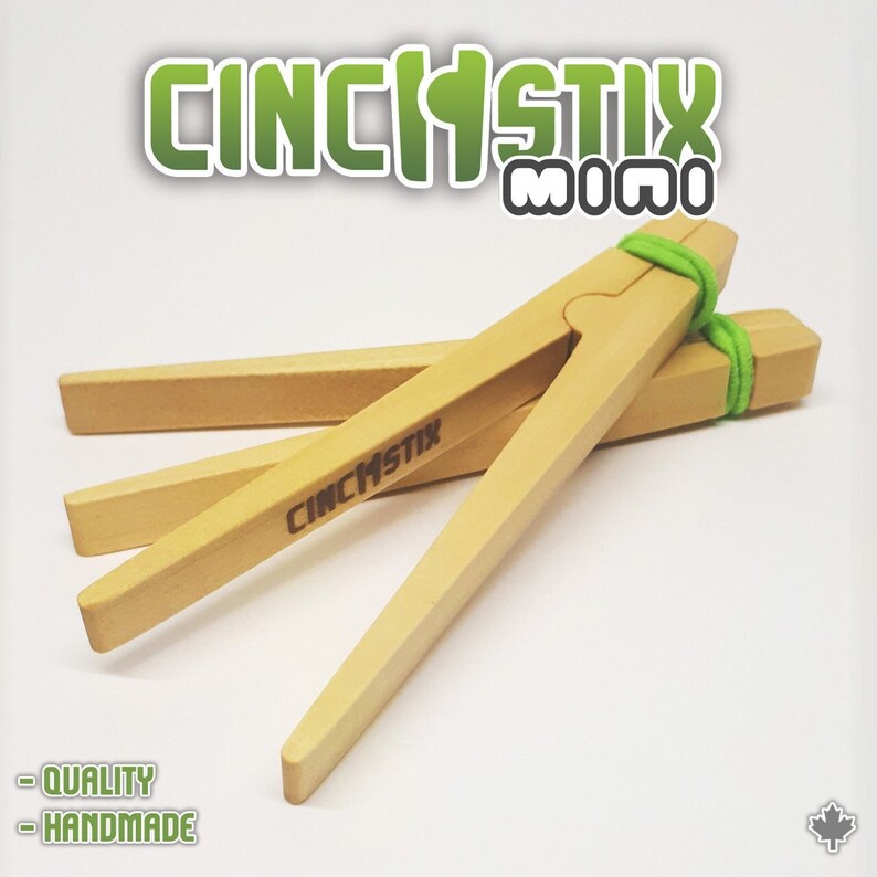CinchStix Mini, Kids Chopsticks, Fun, Easy Chopsticks, 4pair, Training Learning Helper image 1