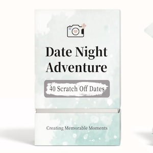 40 Fun Date Night Scratch Off Cards - PG Rated - Anniversary Gift For a Couple