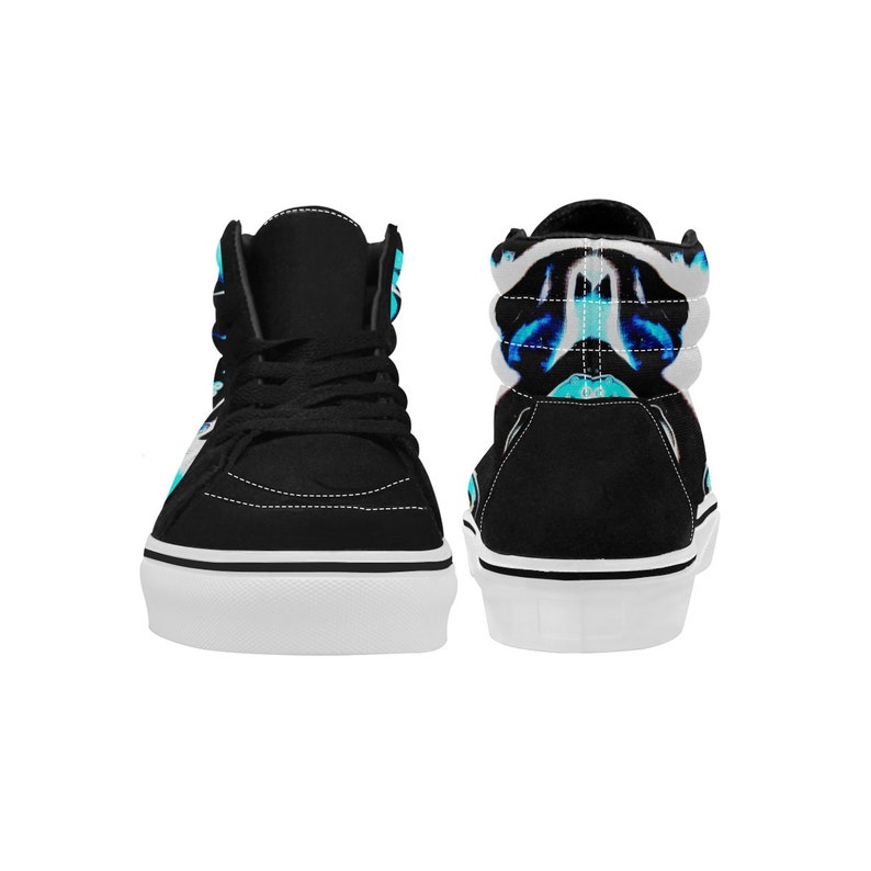 Unisex Abstract Art High Top Canvas Shoes