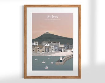 St Ives, Cornwall Print