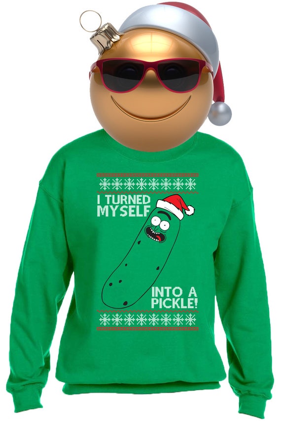 pickle rick christmas jumper