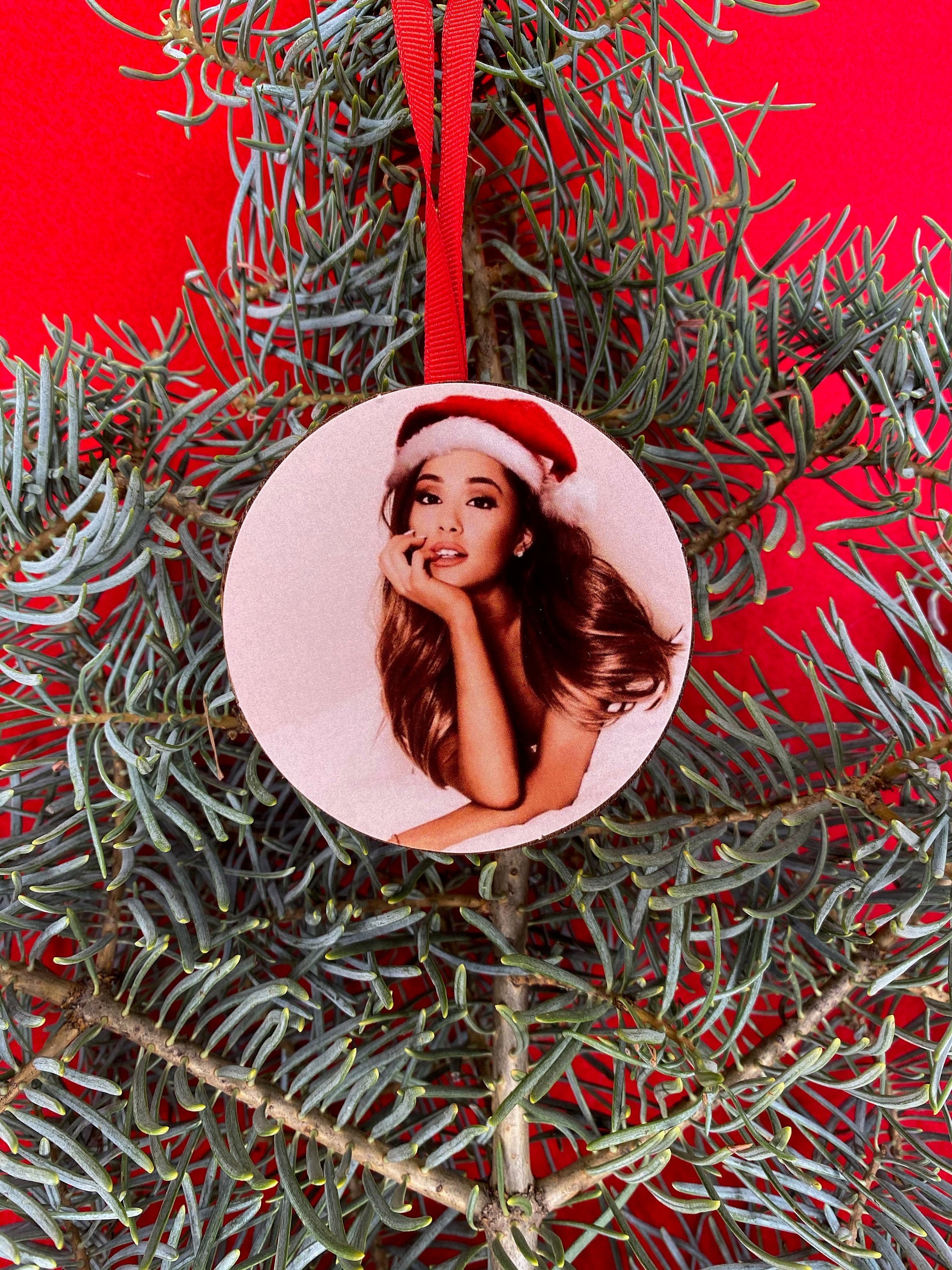 Ariana Grande Christmas Tree Holiday Ornament Gift Exchange Etsy India