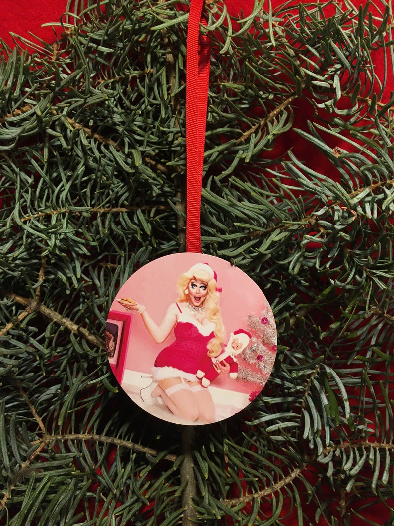 Trixie Mattel Christmas Tree Holiday Ornament Gift Exchange Etsy