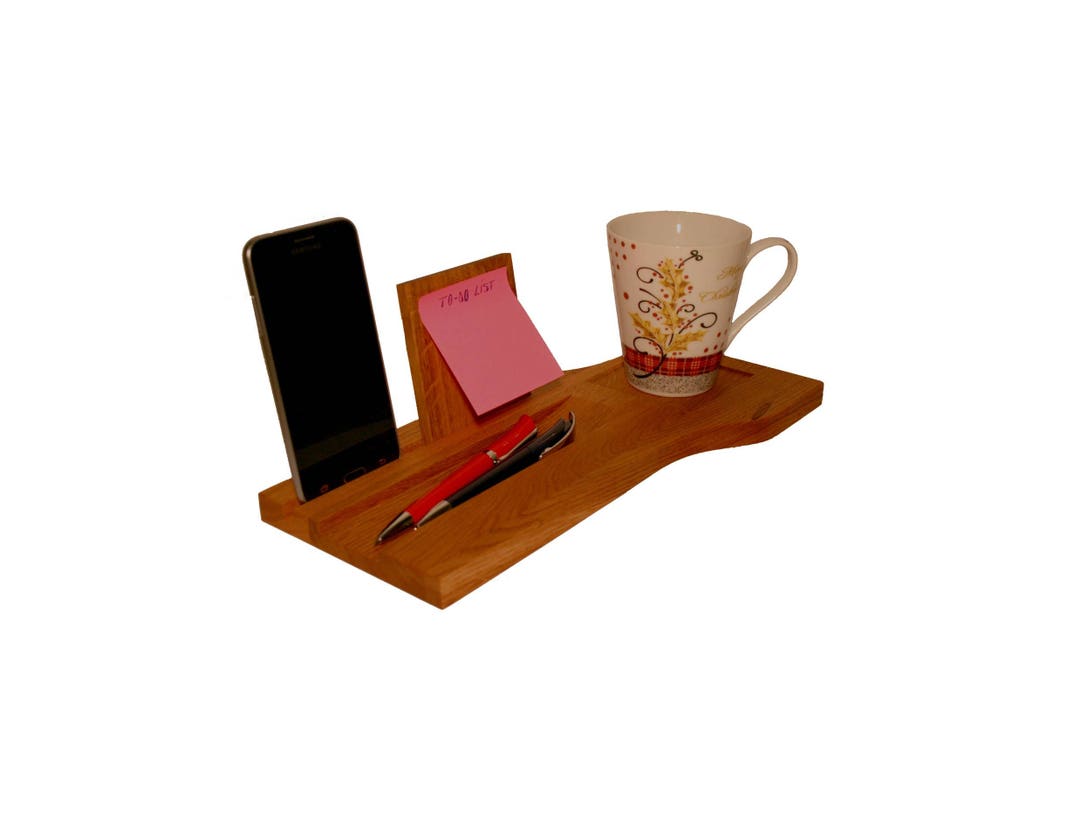 Wooden Desk Organizer, Holder Etsy