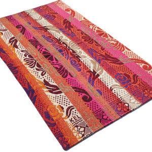 turkish wool Aztec rug Anatolian Natural kilim 6x3 ft