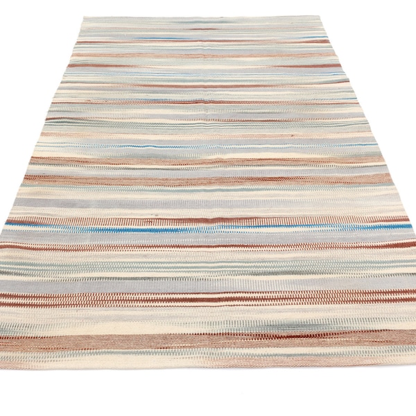 Brand New ikat rug wool area kilim rug