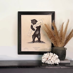 Framed I Love You California; Small