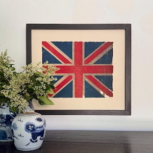 Framed British Union Jack Parade Flag