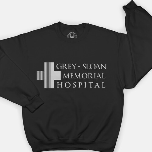 Greys Anatomy Sweatshirt Grey Sloan Memorial Hospital Shirt - Etsy UK