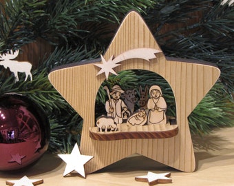 Adventsdeko Aus Holz Etsy