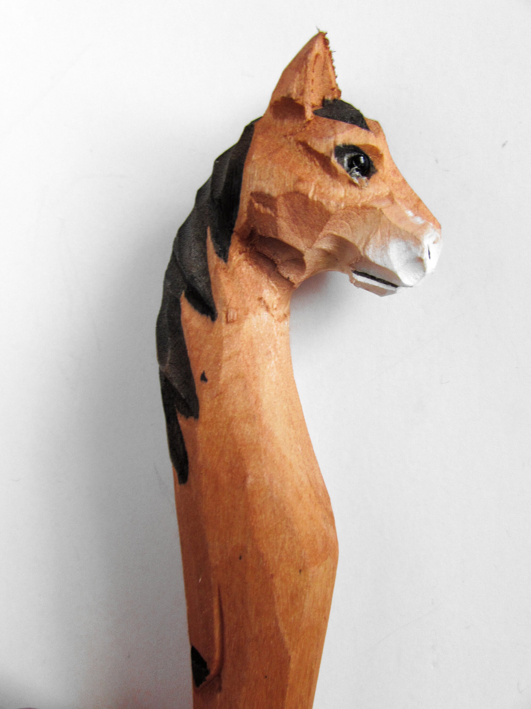 UNIORNA 3-Pack Hand-Carved Wooden Animal Gel Pens – Refillable, 0.5mm Fine Point