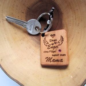 An angel without wings... Wooden Key Hanger image 3