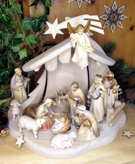 Figurines De La Nativité, Naturel - Maison